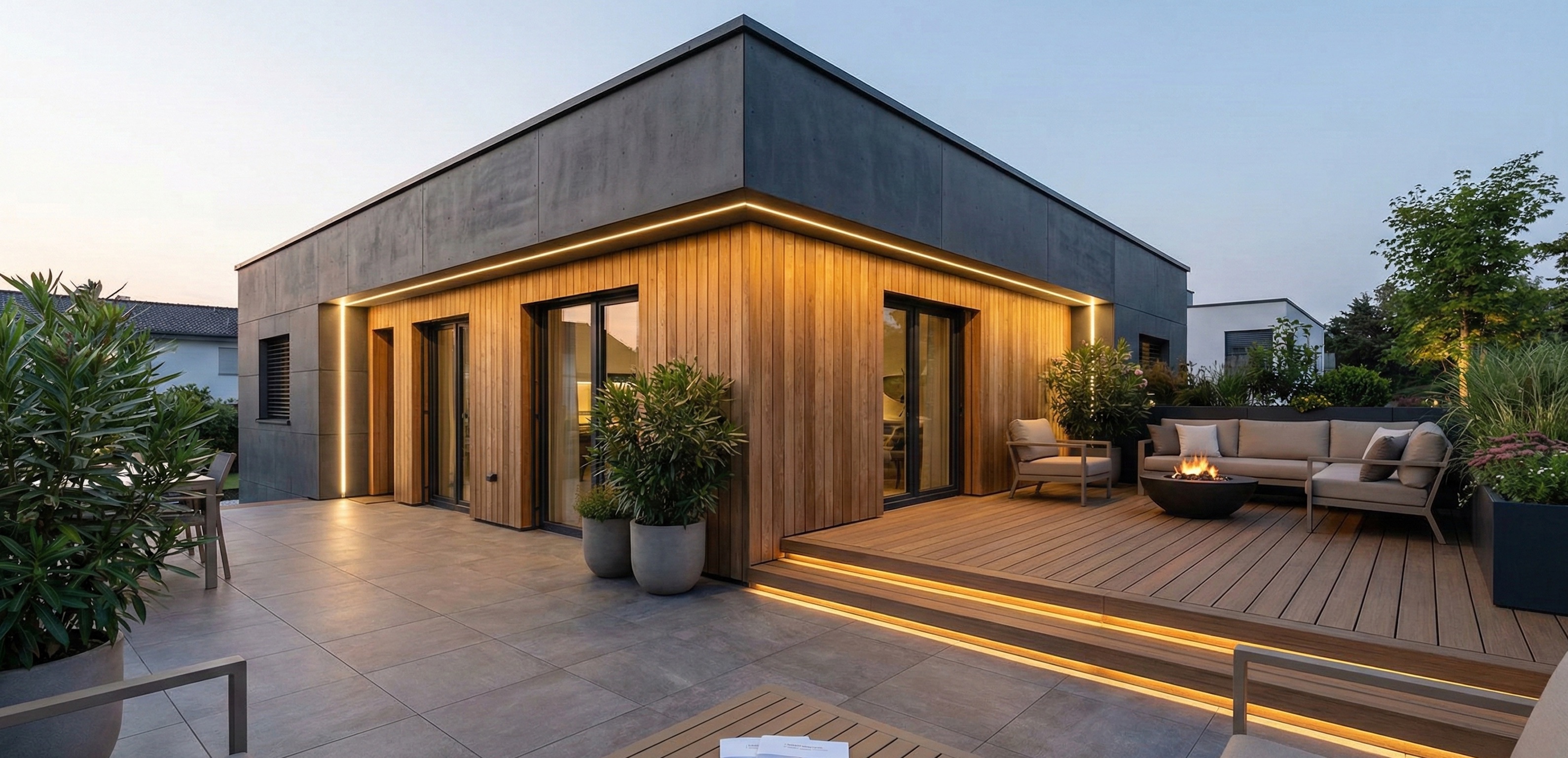 Inšpirácie pre terasy a fasády: Trendy kombinácie